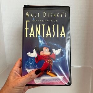 Walt Disney Home Video Masterpiece Fantasia VHS Tape Mickey Mouse Musical
